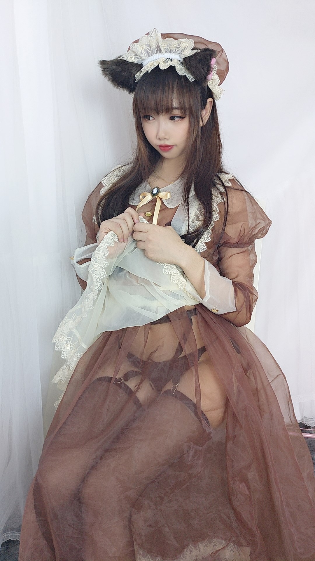 Cosplay Shirky - transparent maid(41)