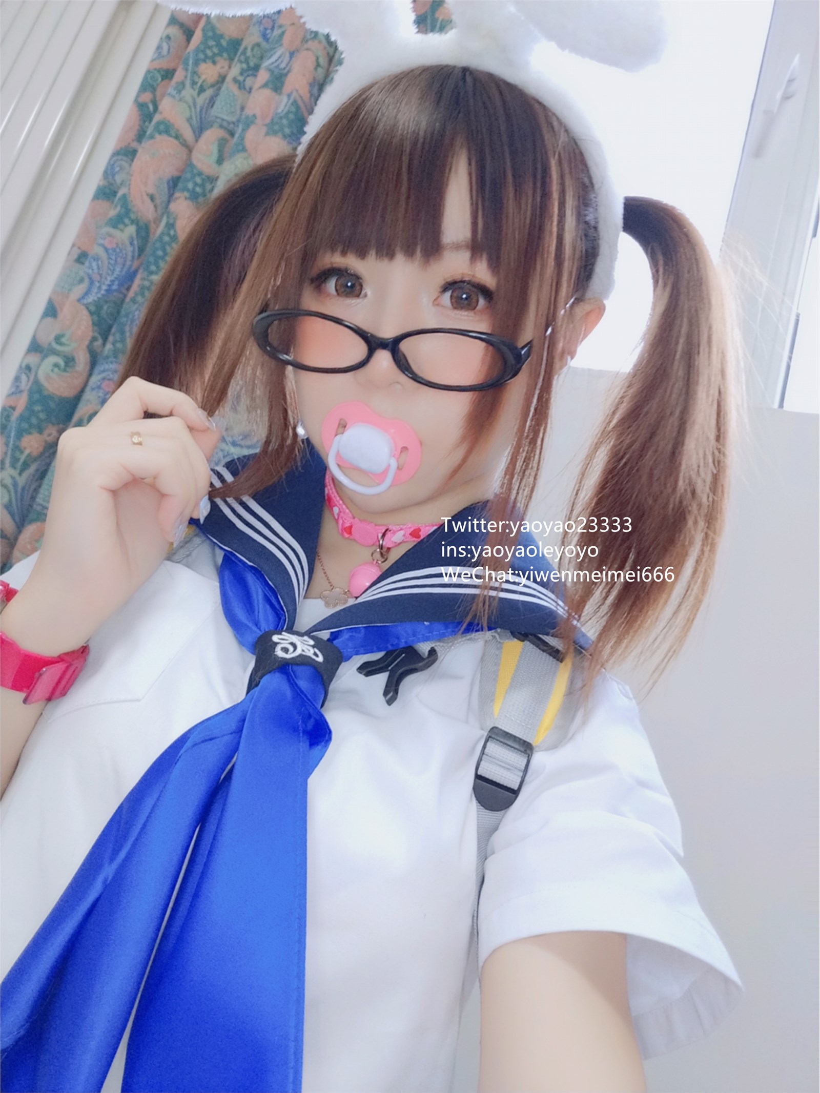 Cosplay yo yo no.022 April 2019 welfare sailor suit(13)