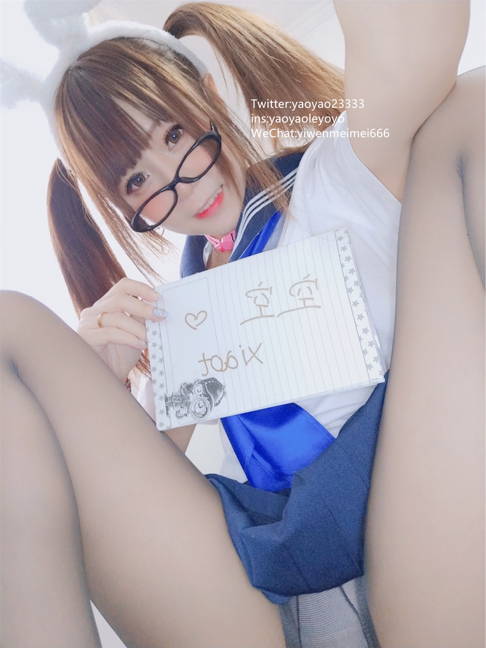 Cosplay yo yo no.022 April 2019 welfare sailor suit(28)