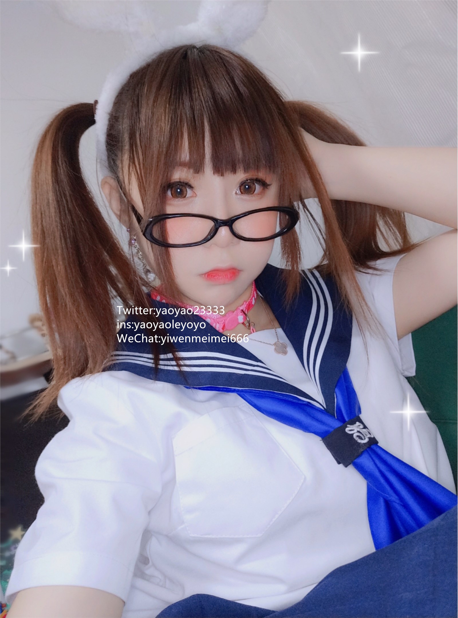 Cosplay yo yo no.022 April 2019 welfare sailor suit(31)