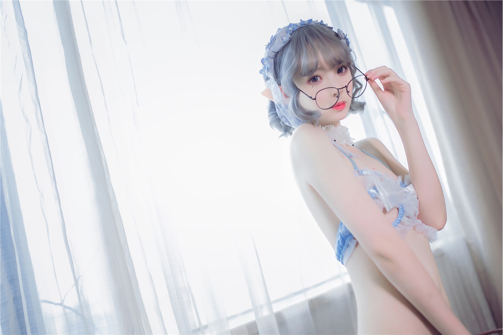 Cosplay mad cat SS - Smurf(3)