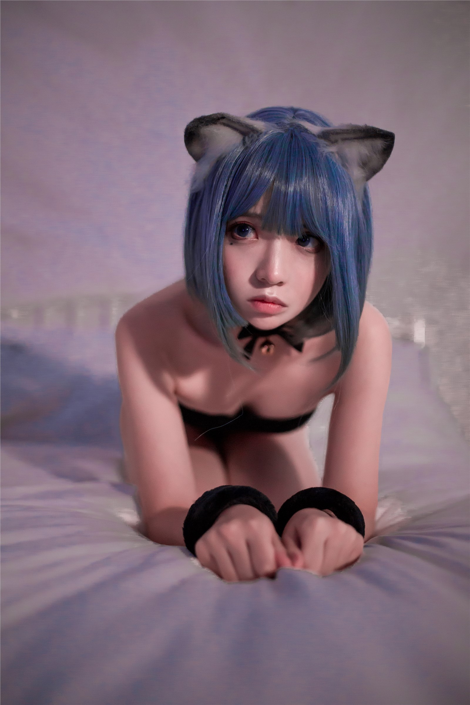 Cosplay mad cat SS - black cat(4)