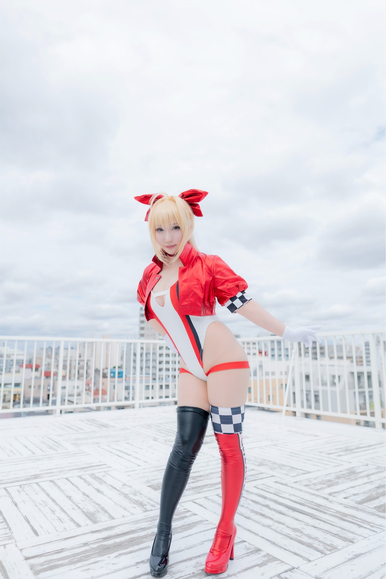 cosplay射击之星（萨库）C97赛车N1(3)