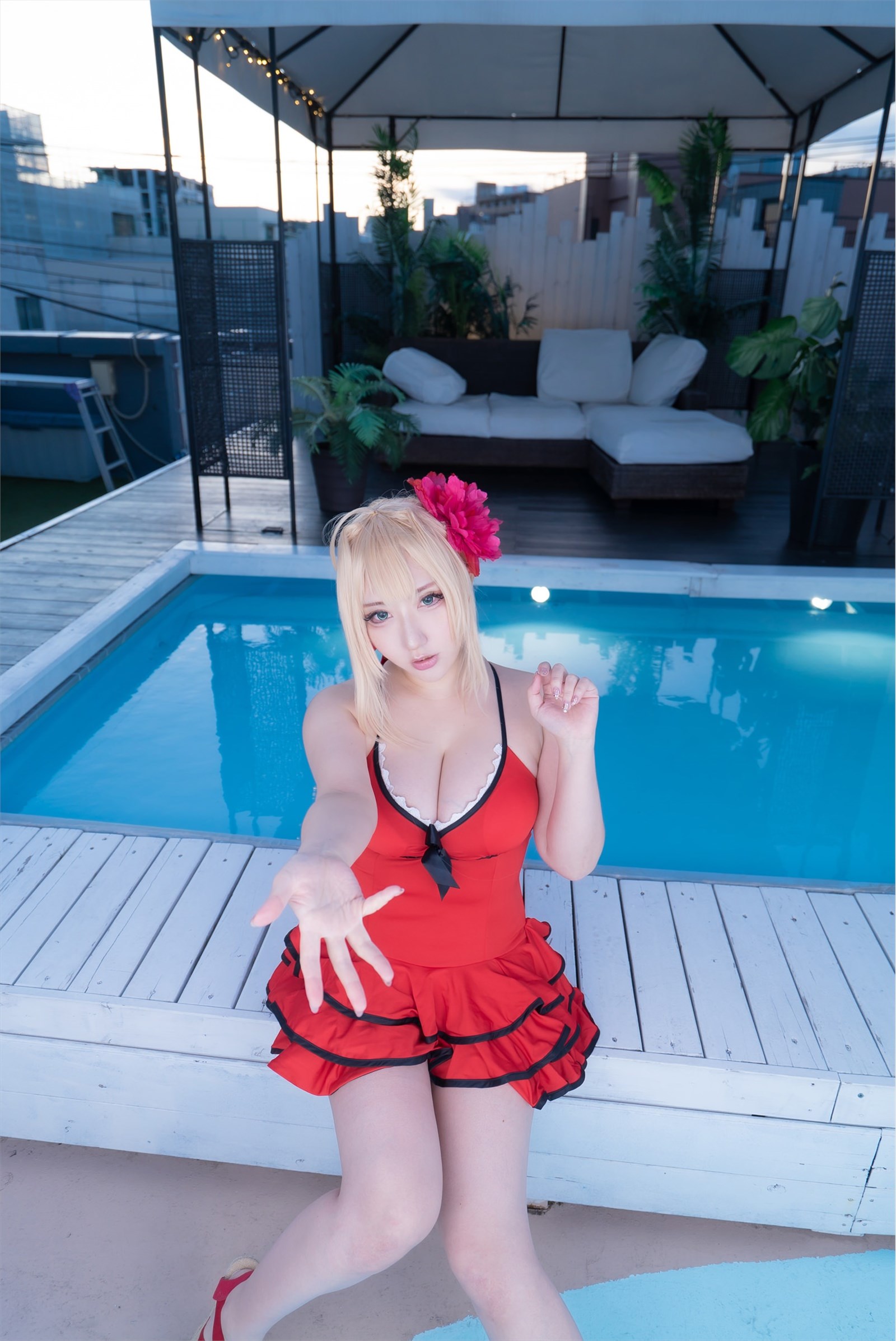 cosplay ShootingStar（SAKU）C97赛车N3(44)