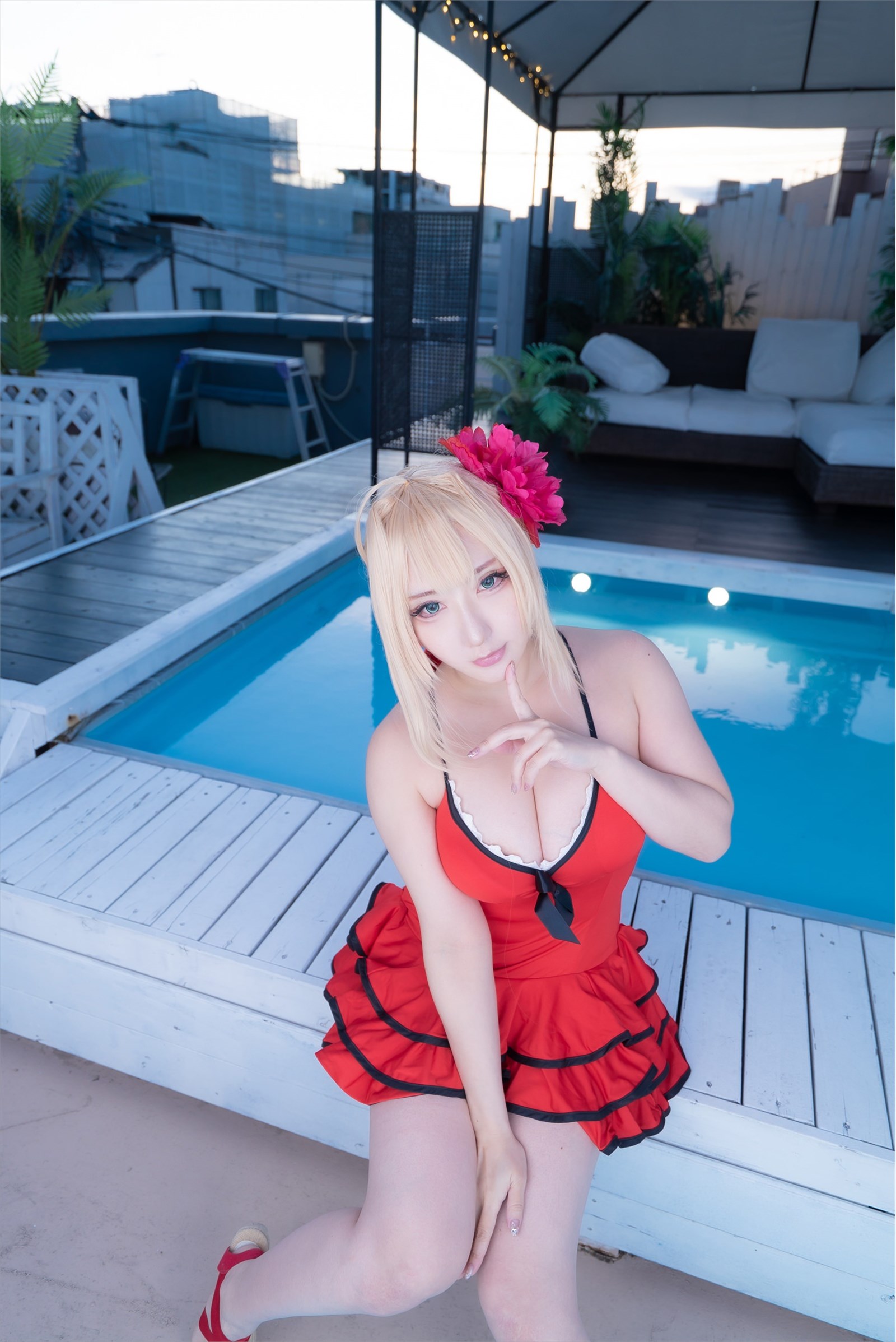 cosplay ShootingStar（SAKU）C97赛车N3(46)