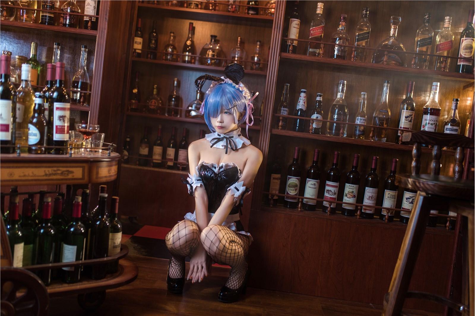 Cosplay Aqua rem(15)