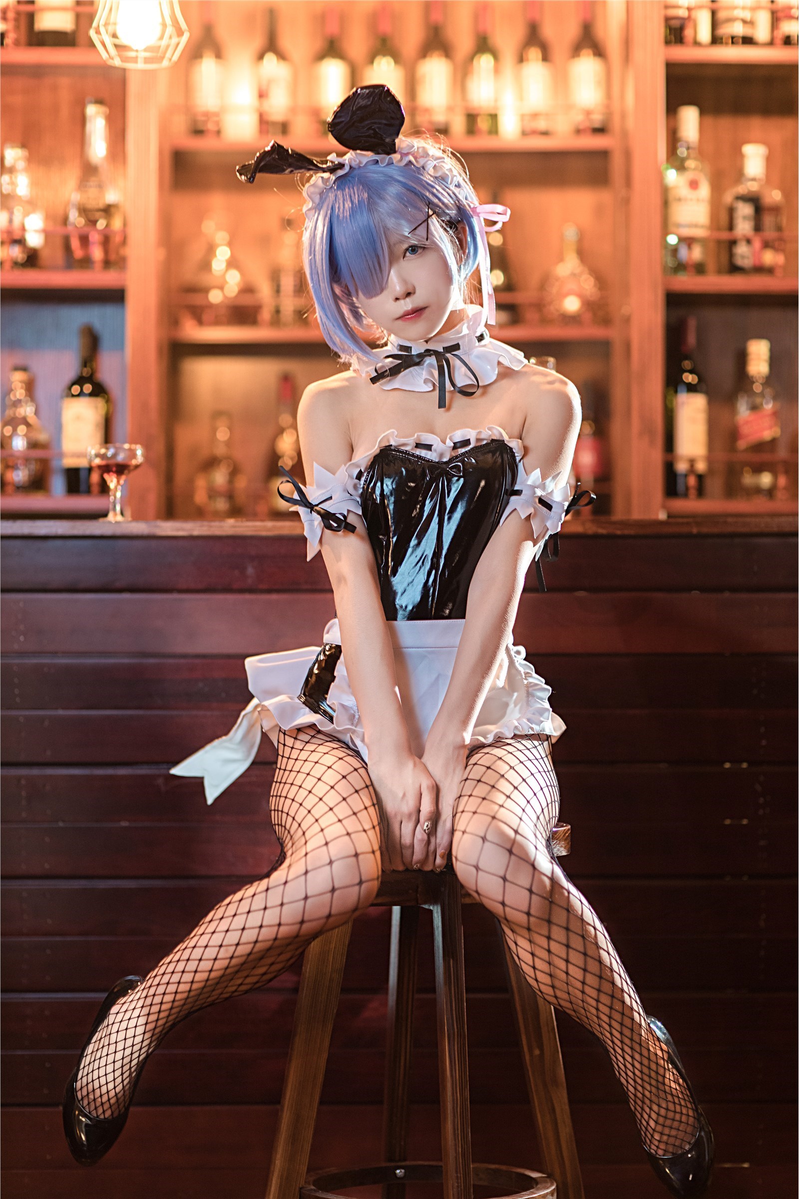 Cosplay Aqua rem(4)