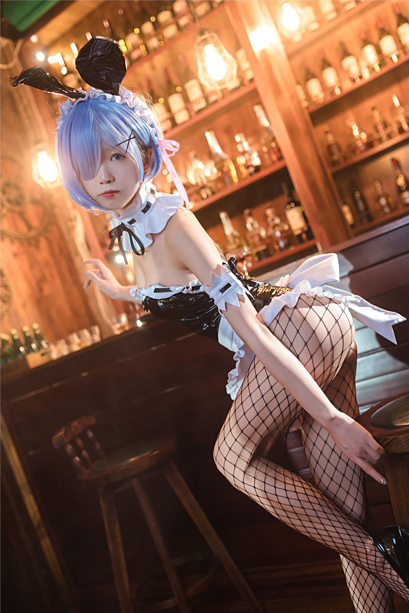 Cosplay Aqua rem(6)