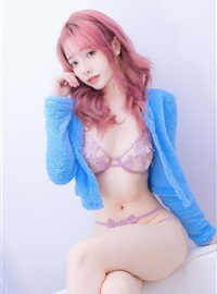 Cosplay Wenmei - Blue Pink(15)