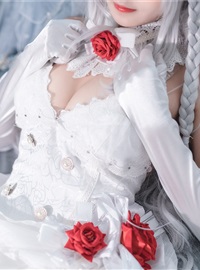 Cosplay three times 69 - Rose Wedding Dress(8)