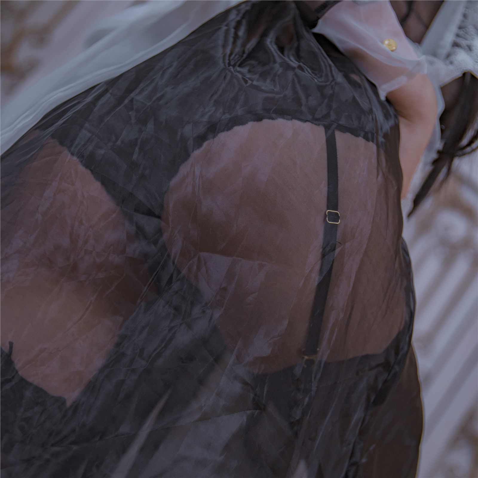 Cosplay cheese Wii - black transparent maid(40)