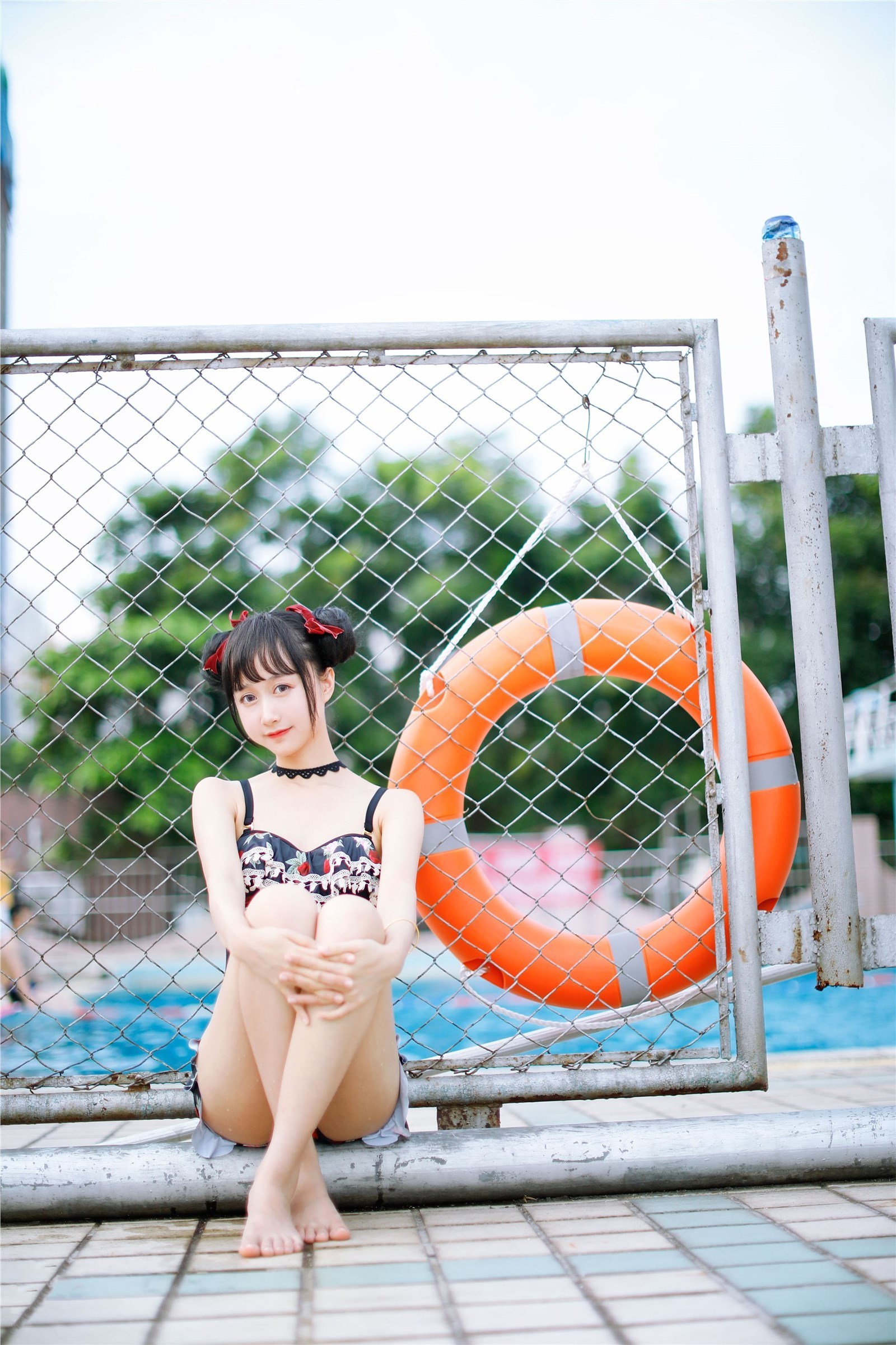Cosplay mumianmian strawberry swimsuit(21)