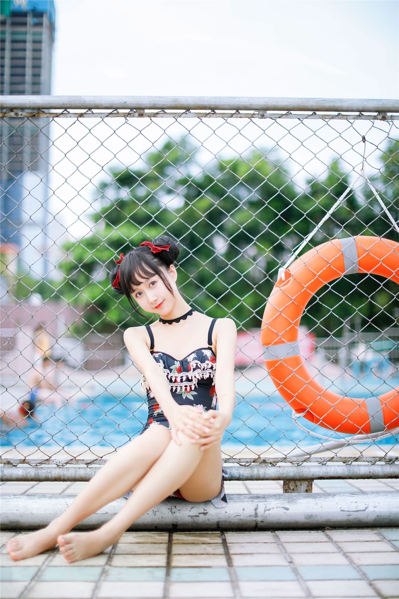 Cosplay mumianmian strawberry swimsuit(24)