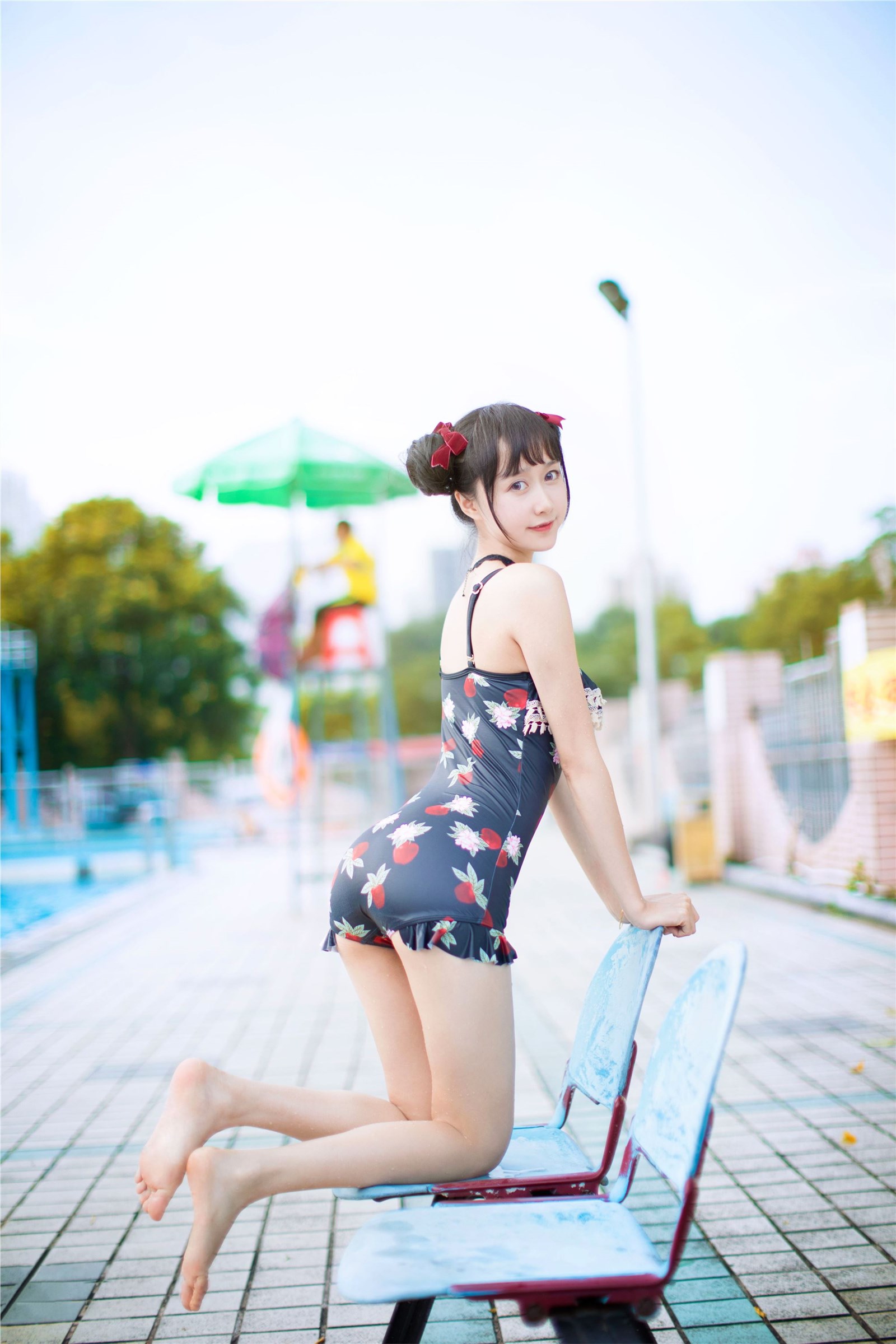 Cosplay mumianmian strawberry swimsuit(31)