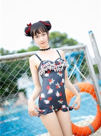 Cosplay mumianmian strawberry swimsuit(16)