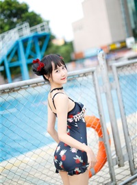 Cosplay mumianmian strawberry swimsuit(17)