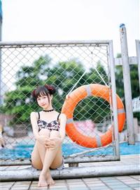 Cosplay mumianmian strawberry swimsuit(21)