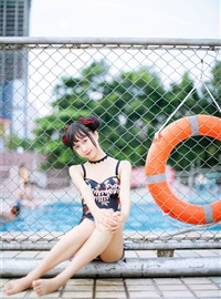Cosplay mumianmian strawberry swimsuit(24)