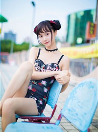 Cosplay mumianmian strawberry swimsuit(37)