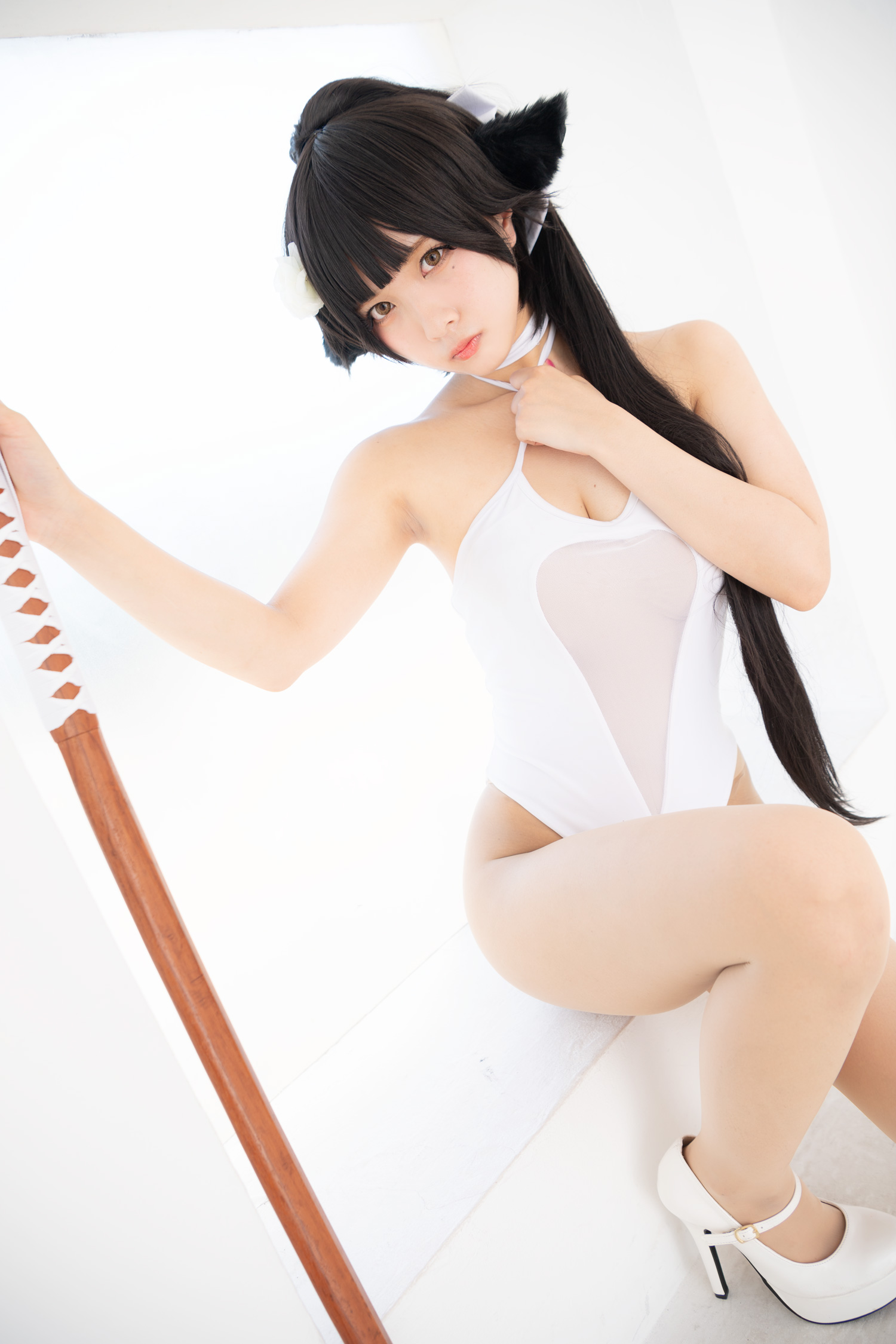 Cosplay（C94）Tomikore（Tomiko）Mizugi Sugata no Takao Rhapsody（蓝色巷）2(34)