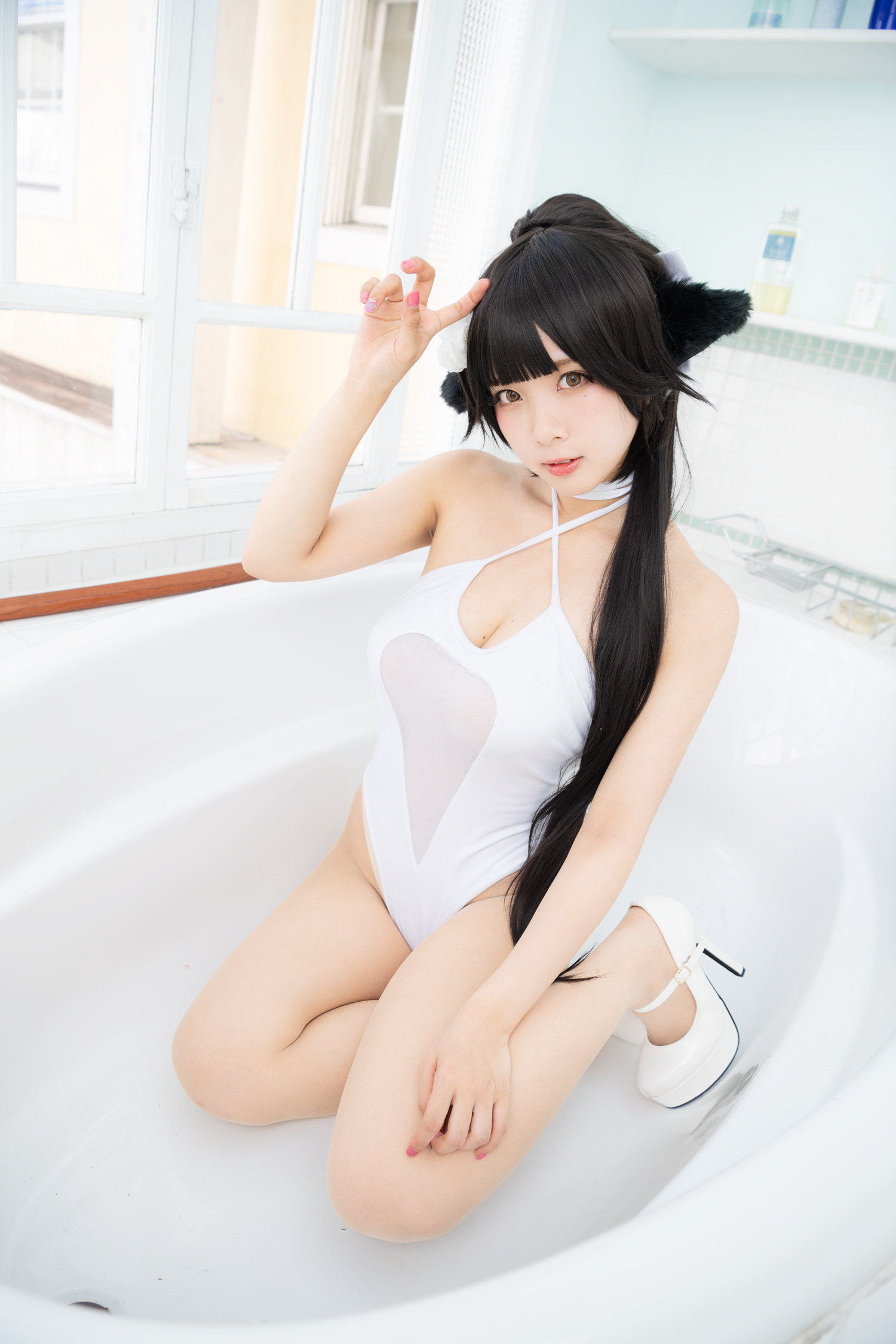 Cosplay（C94）Tomikore（Tomiko）Mizugi Sugata no Takao Rhapsody（蓝色巷）2(44)