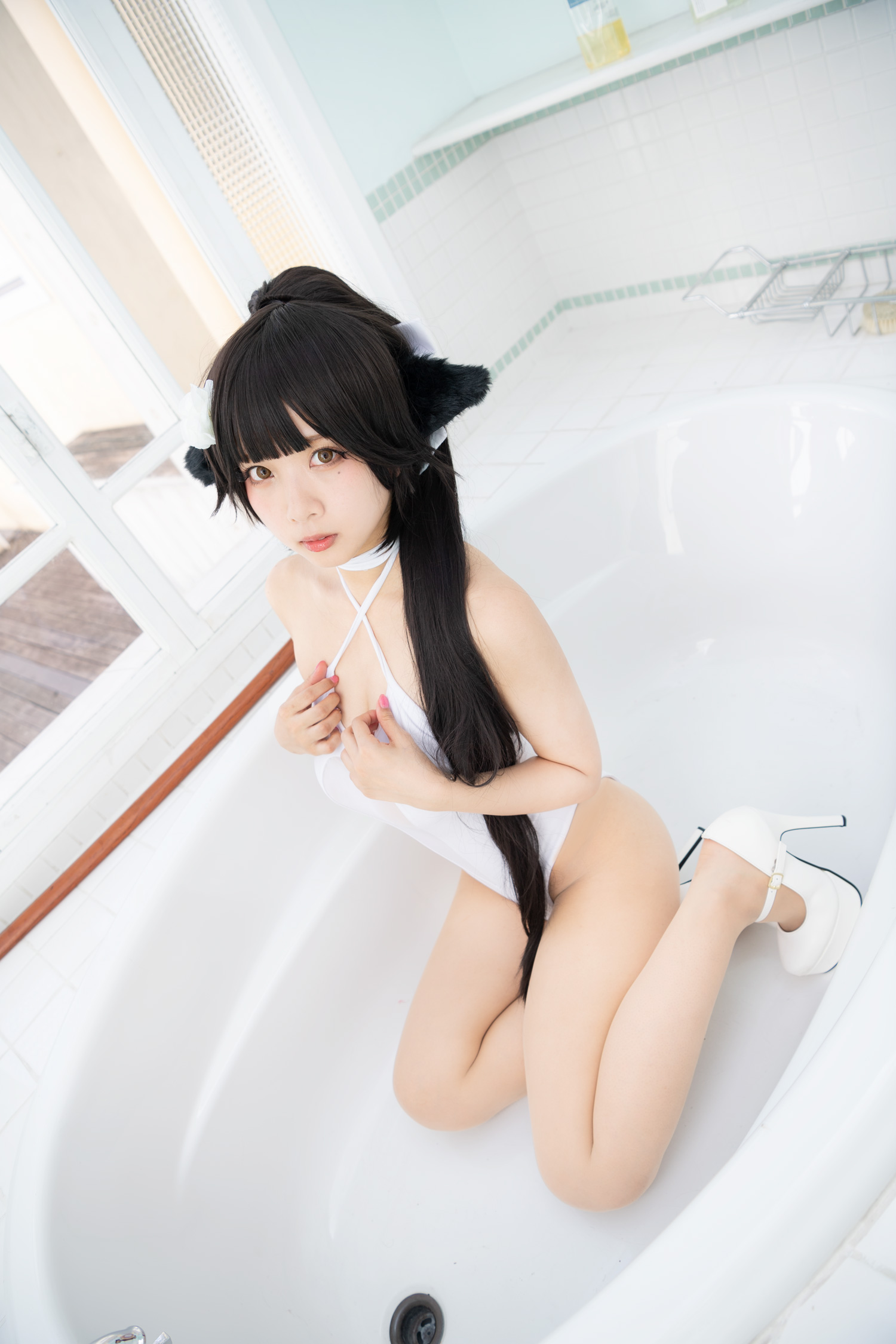 Cosplay（C94）Tomikore（Tomiko）Mizugi Sugata no Takao Rhapsody（蓝色巷）2(47)