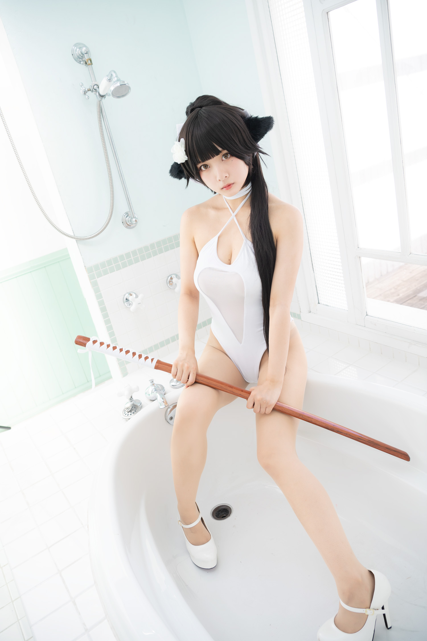 Cosplay（C94）Tomikore（Tomiko）Mizugi Sugata no Takao Rhapsody（蓝色巷）2(61)