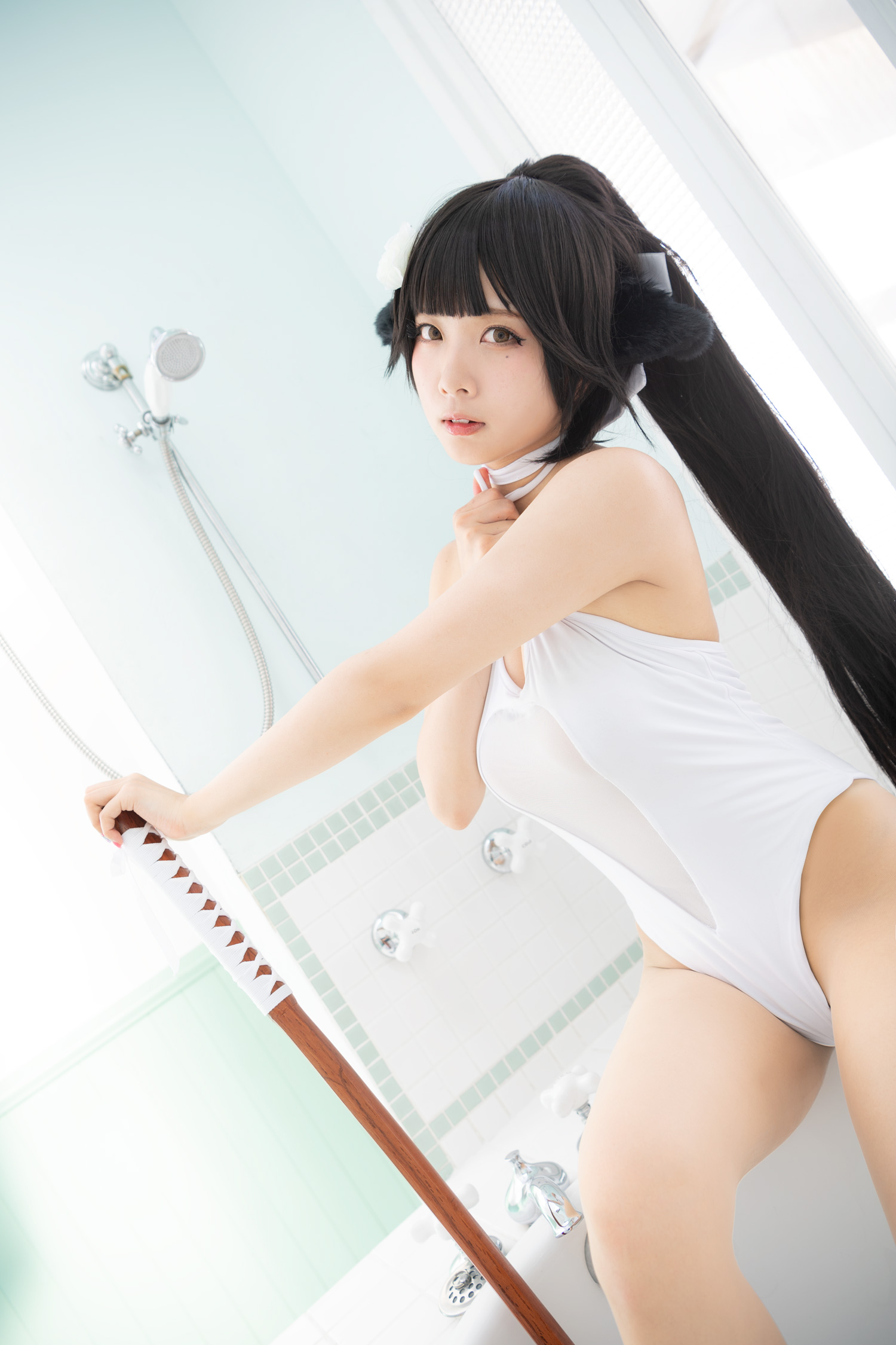 Cosplay（C94）Tomikore（Tomiko）Mizugi Sugata no Takao Rhapsody（蓝色巷）2(65)