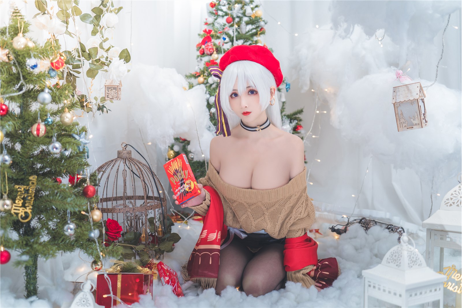 Cosplay rioko - Belfast Christmas(1)