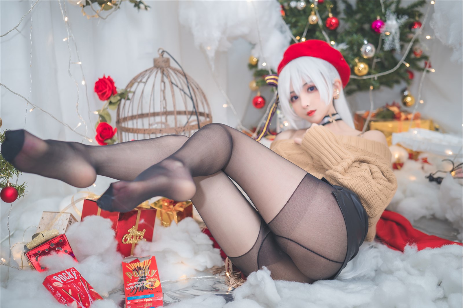 Cosplay rioko - Belfast Christmas(18)