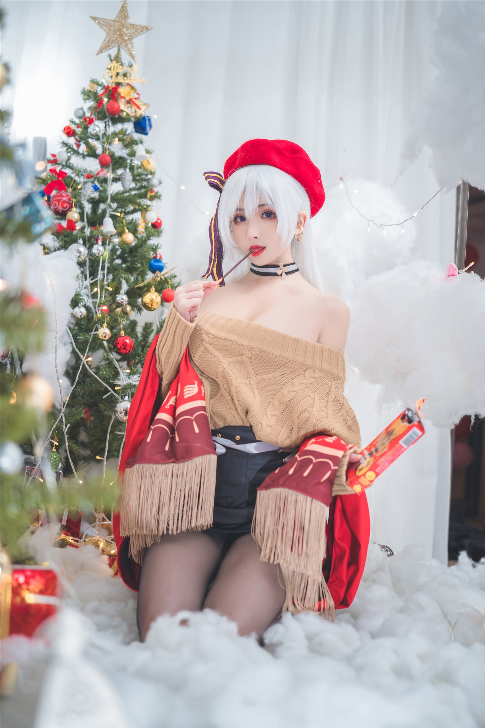 Cosplay rioko - Belfast Christmas(2)