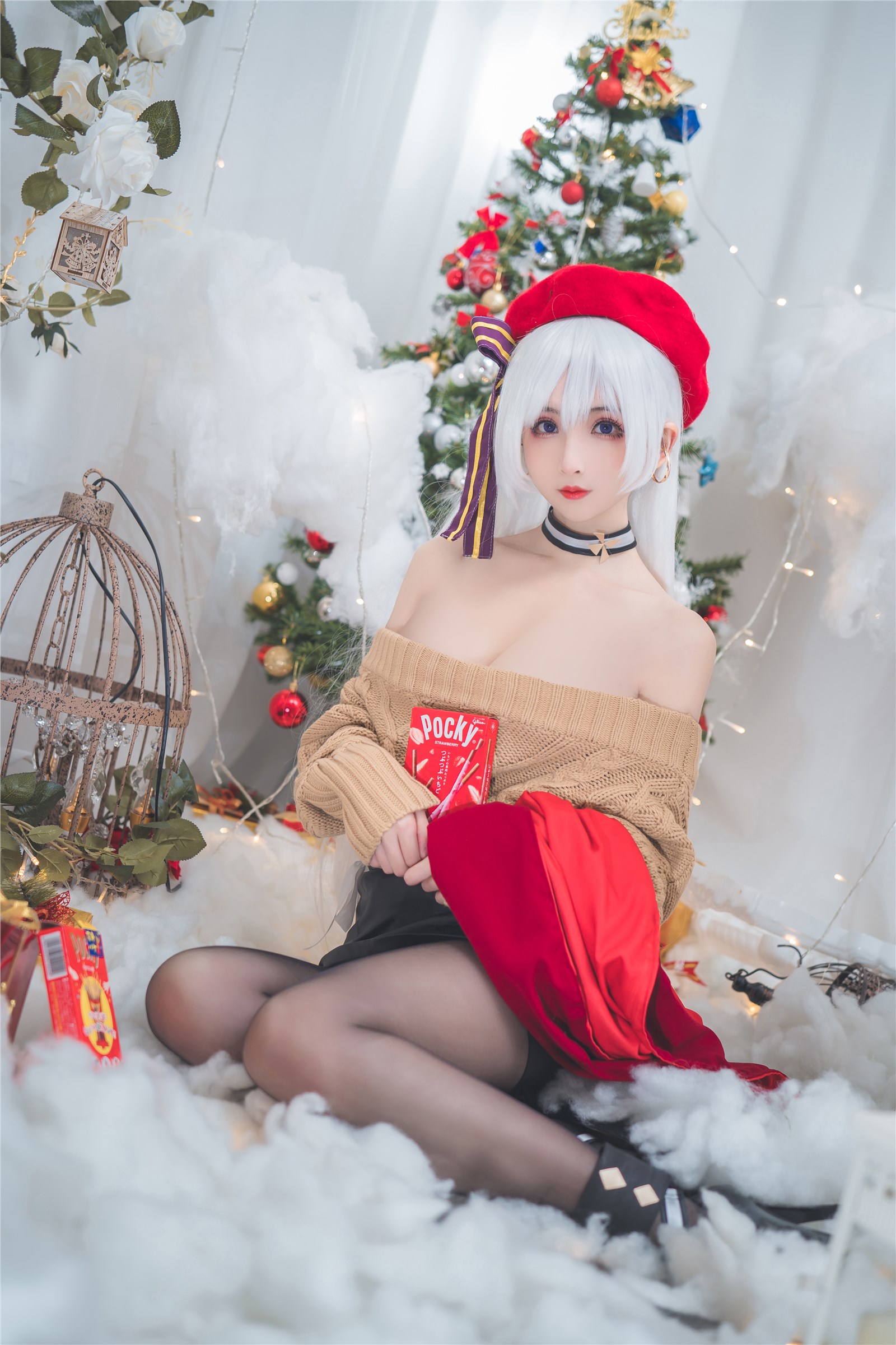 Cosplay rioko - Belfast Christmas(6)