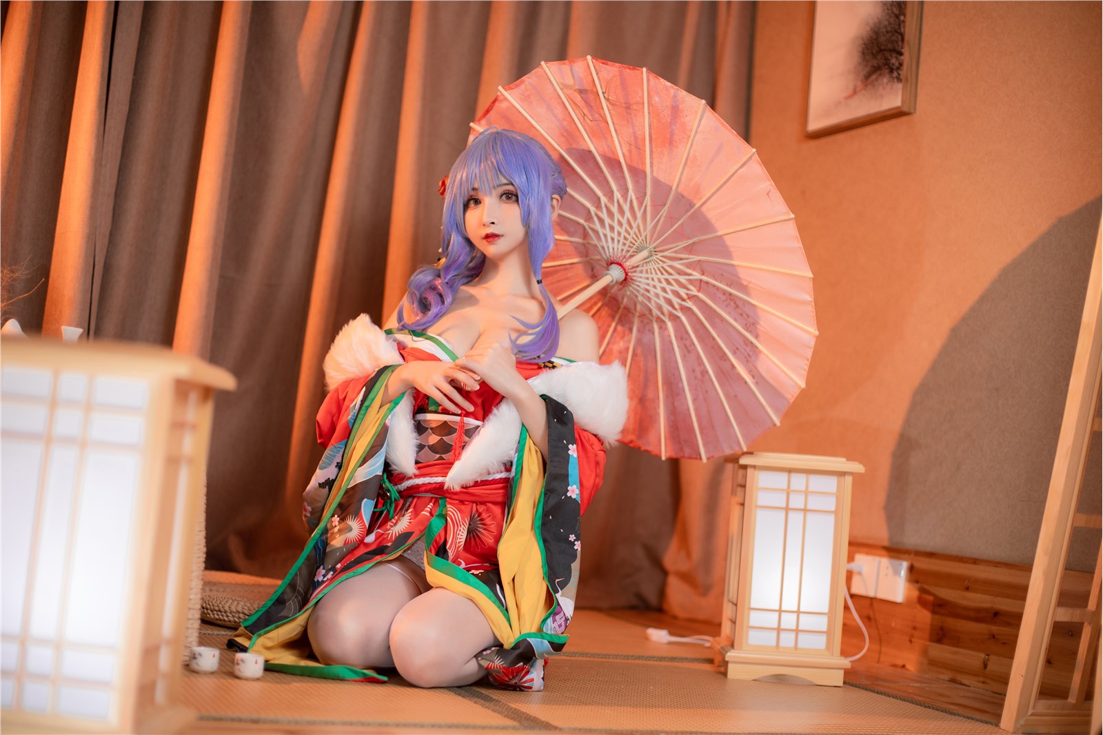 Cosplay rioko - drink under the snow in St. Louis(5)
