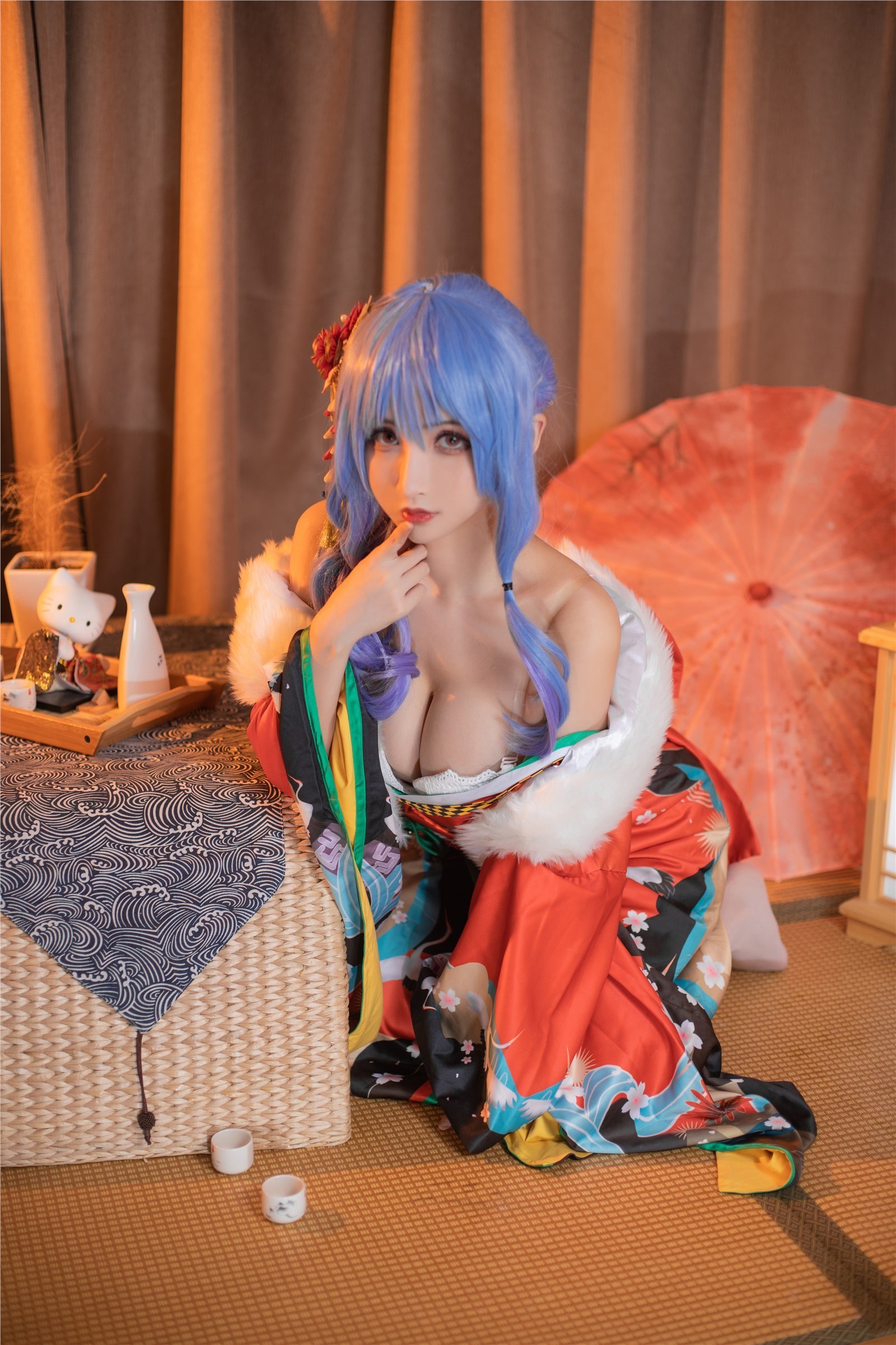Cosplay rioko - drink under the snow in St. Louis(9)
