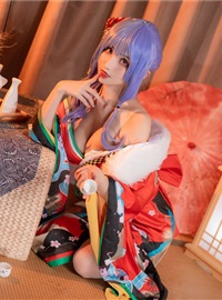 Cosplay rioko - drink under the snow in St. Louis(8)