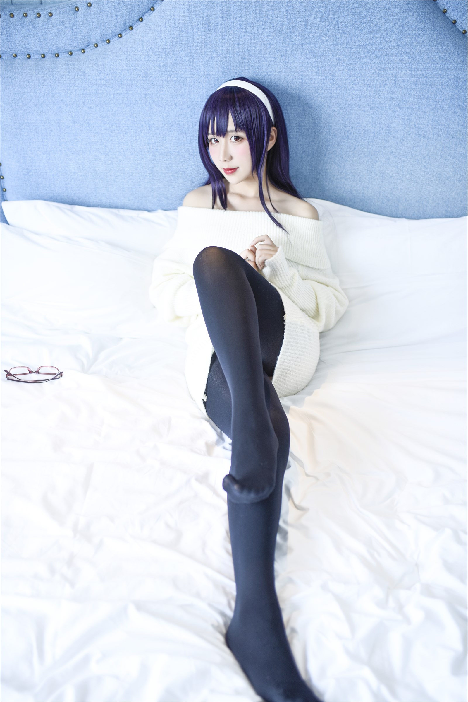 Cosplay Jiuqu Jean black silk(15)