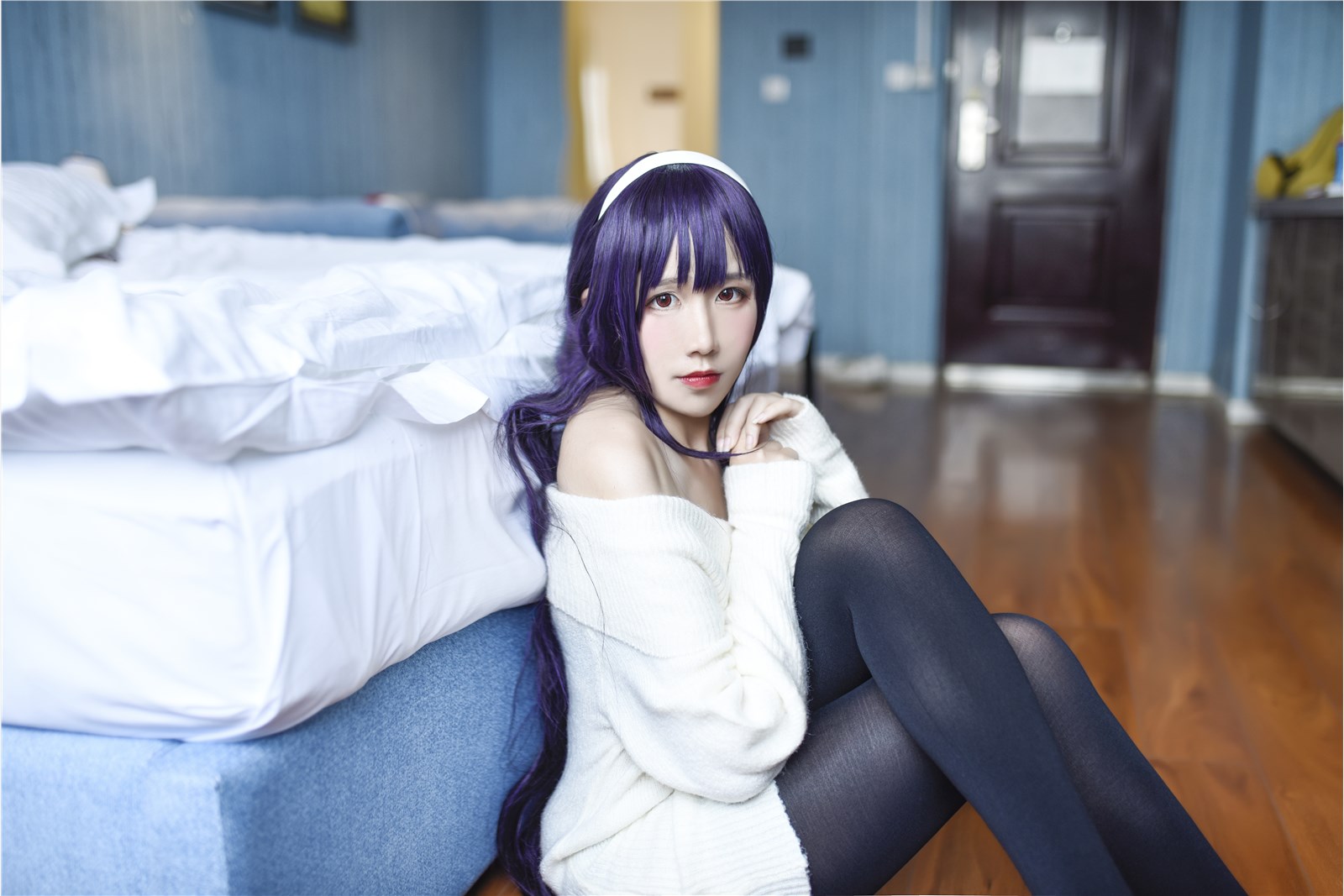 Cosplay Jiuqu Jean black silk(20)