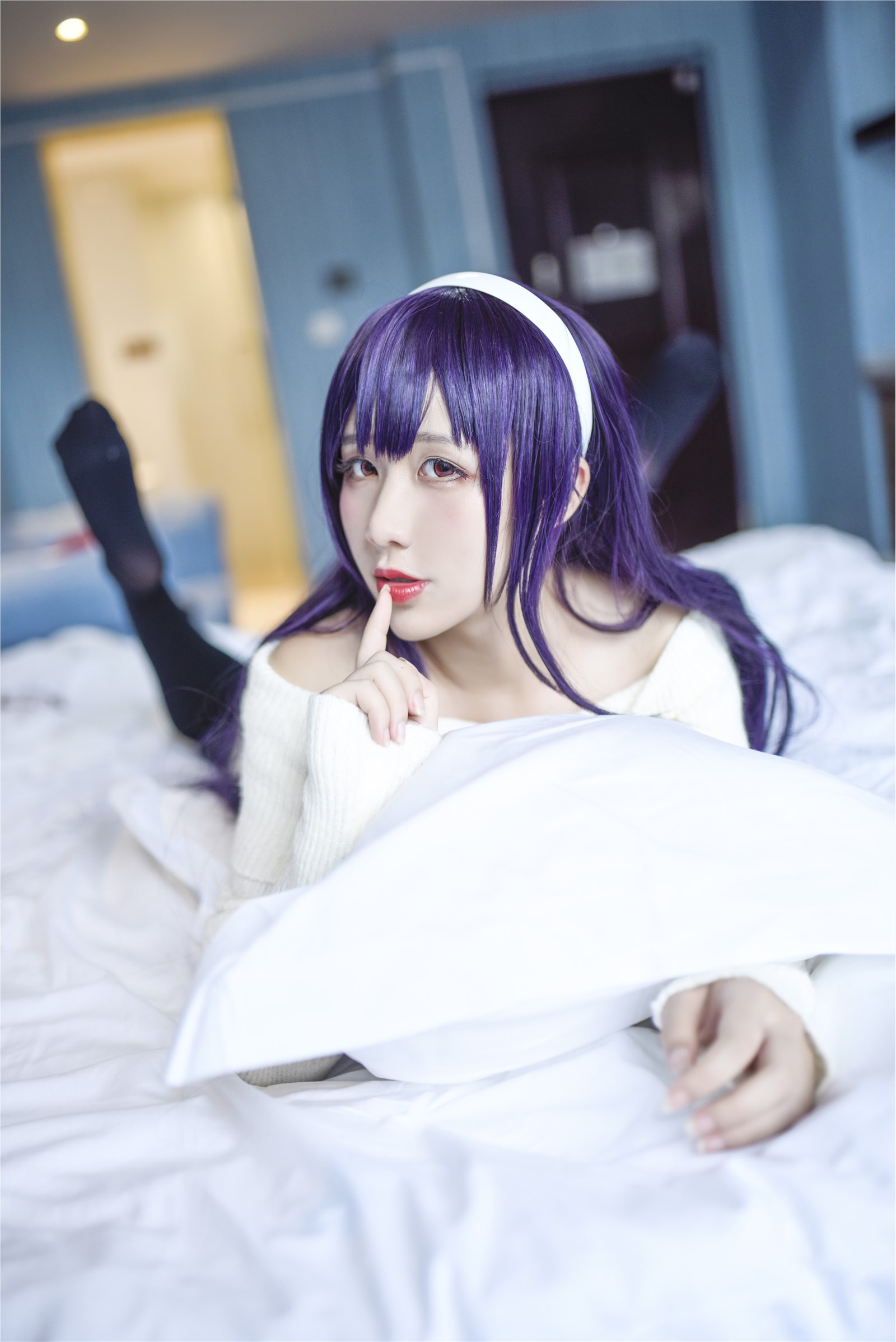 Cosplay Jiuqu Jean black silk(27)