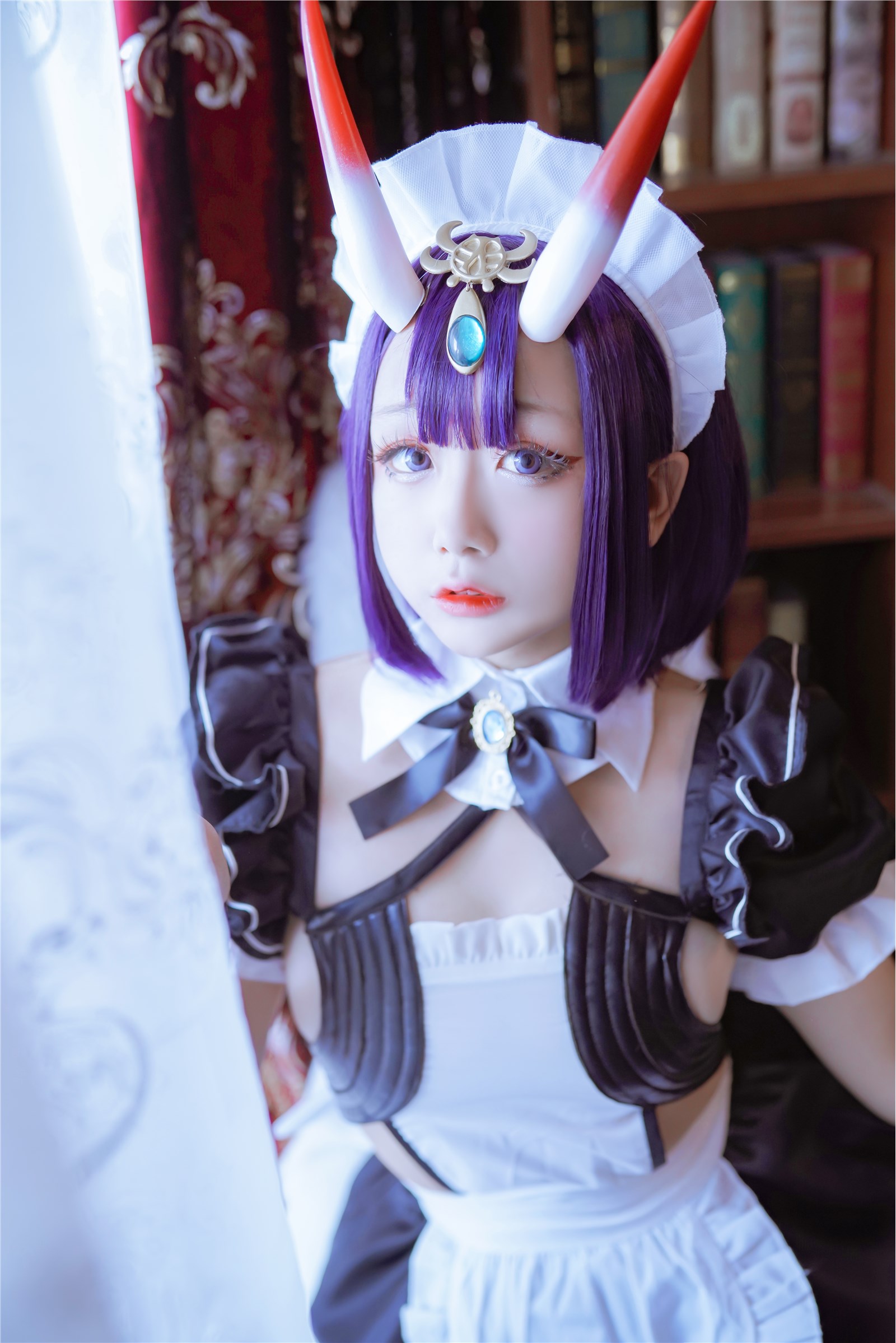 Cosplay ninejiao - jiutun maid(2)