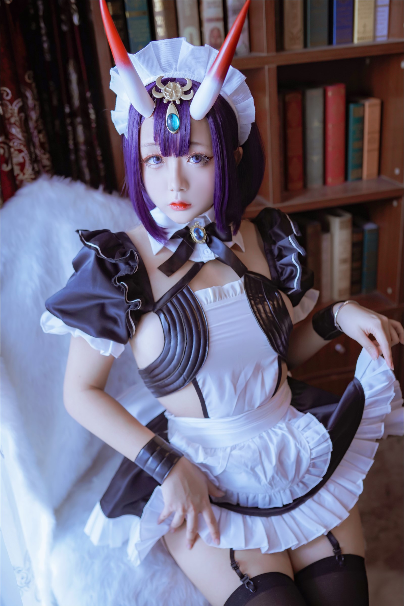 Cosplay ninejiao - jiutun maid(3)