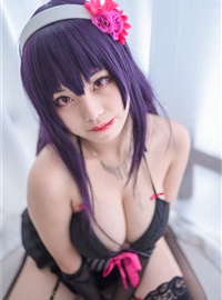 Cosplay honey cat Qiu Xuejie underwear(43)