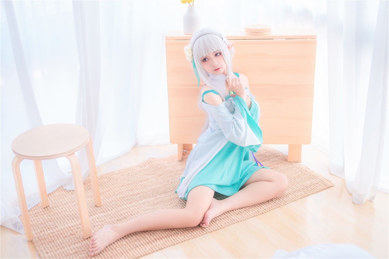 Cosplay stupid foam green pajamas(3)