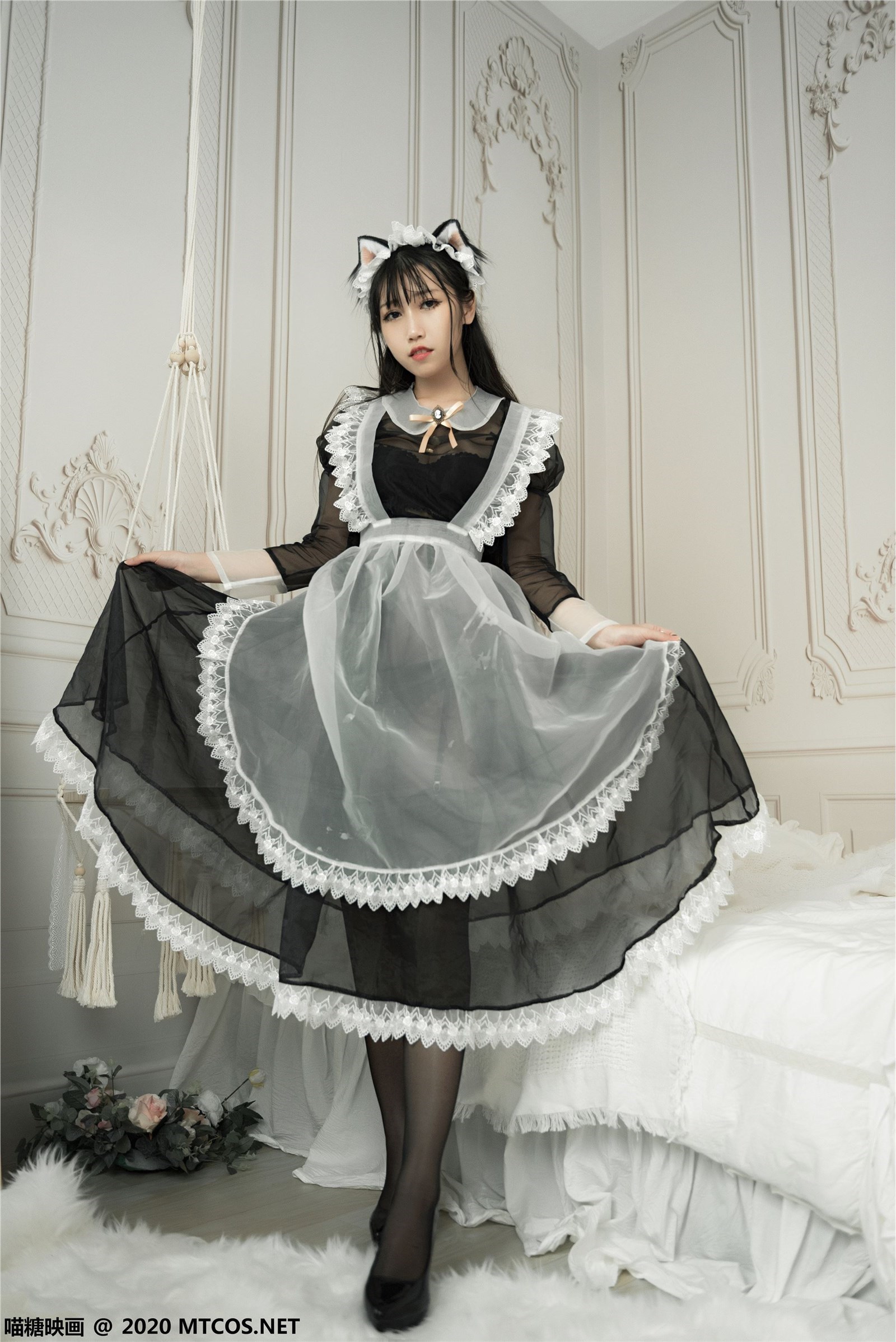 Cat's ear Maid Dress(40)