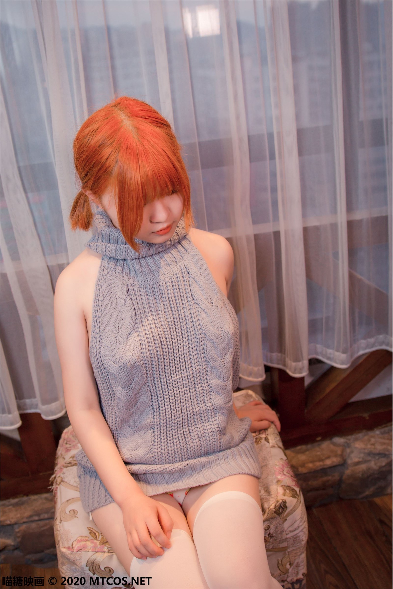 Cosplay sugar map Vol.089 backless sweater(14)