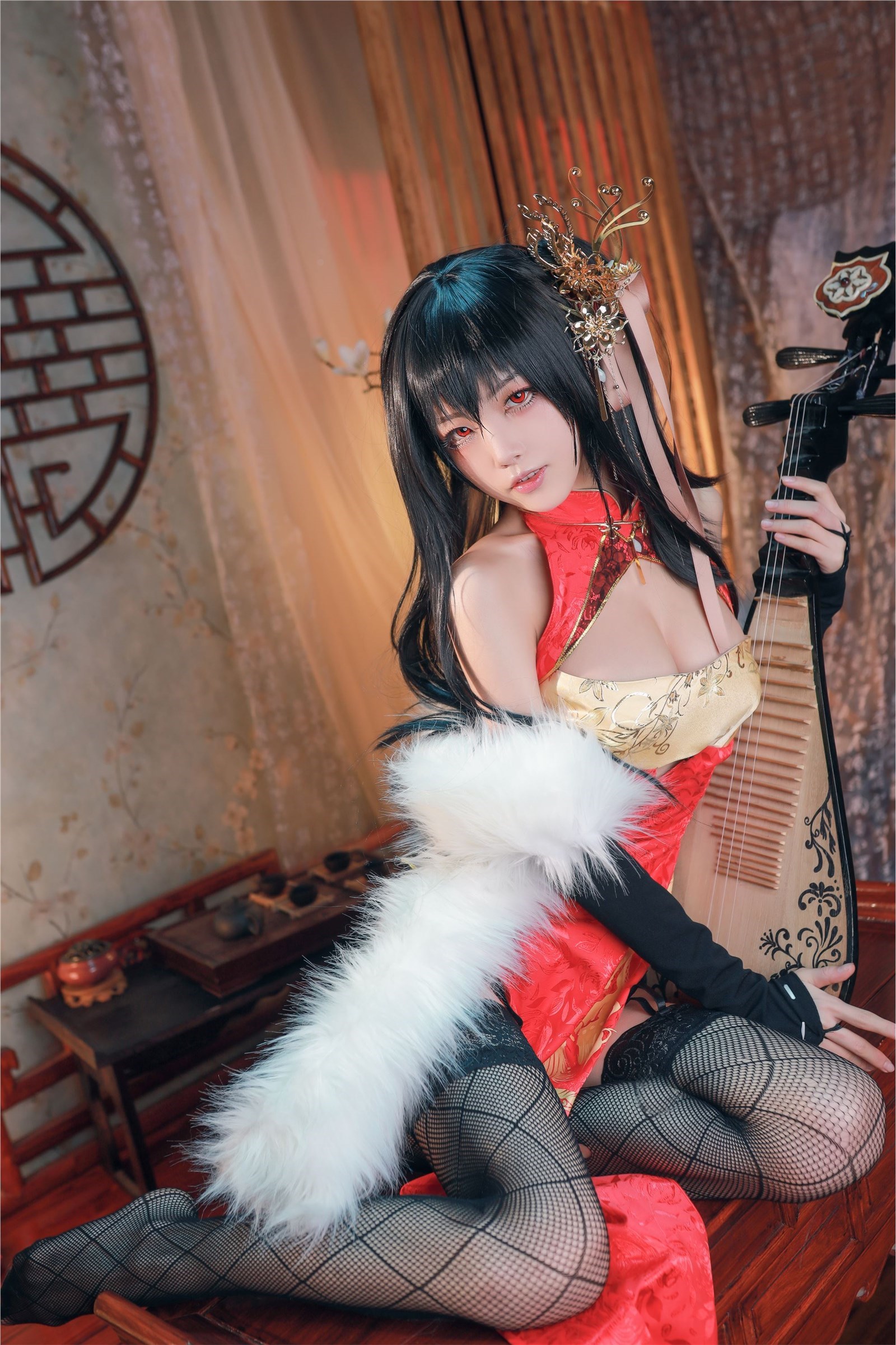 Cosplay Shuimiao Dafeng Qipao(14)