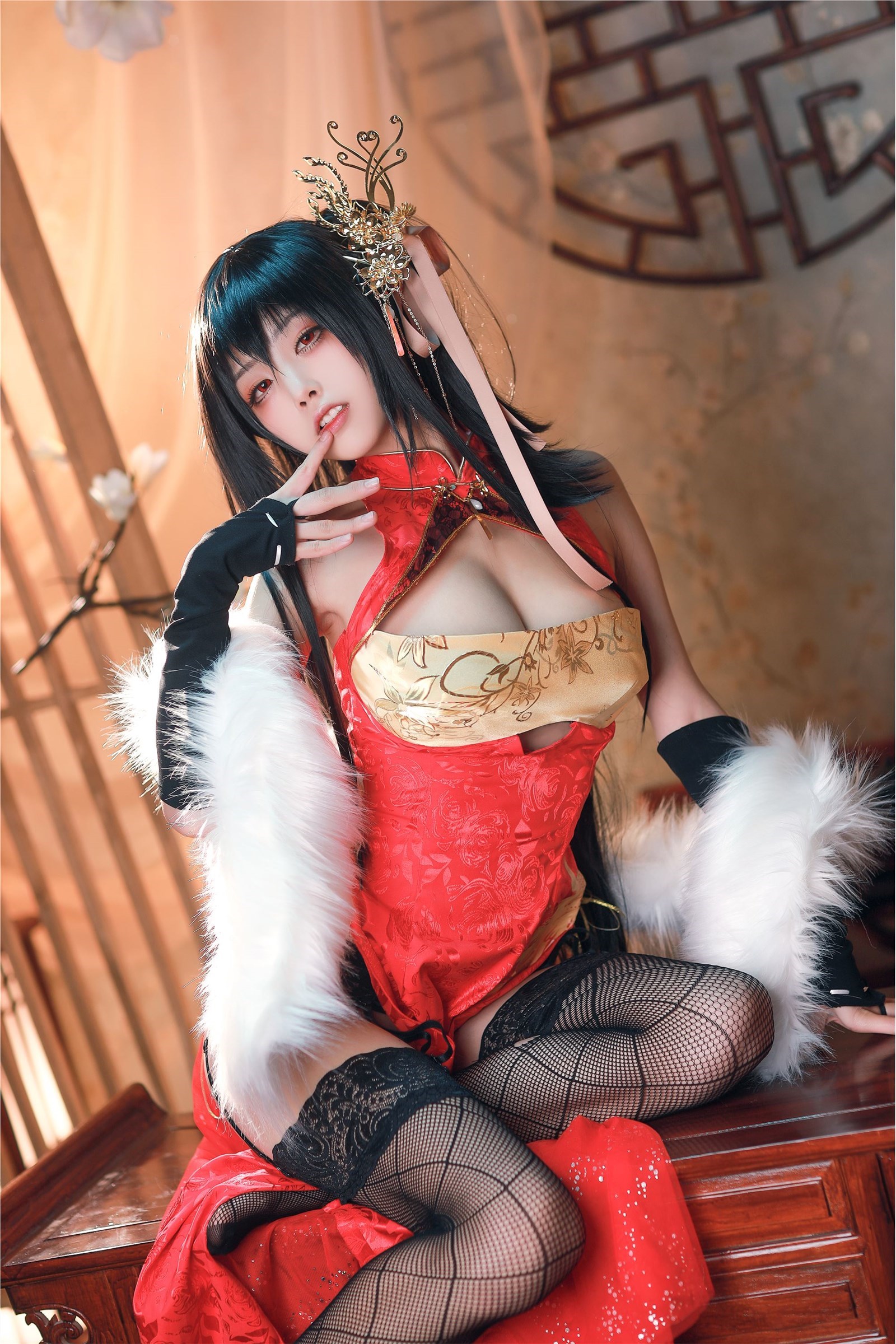 Cosplay Shuimiao Dafeng Qipao(27)