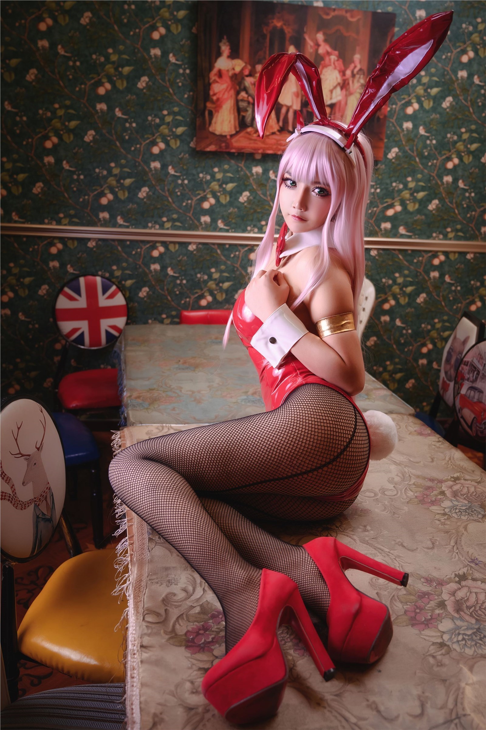 Take away Mozi a net stockings rabbit girl(40)