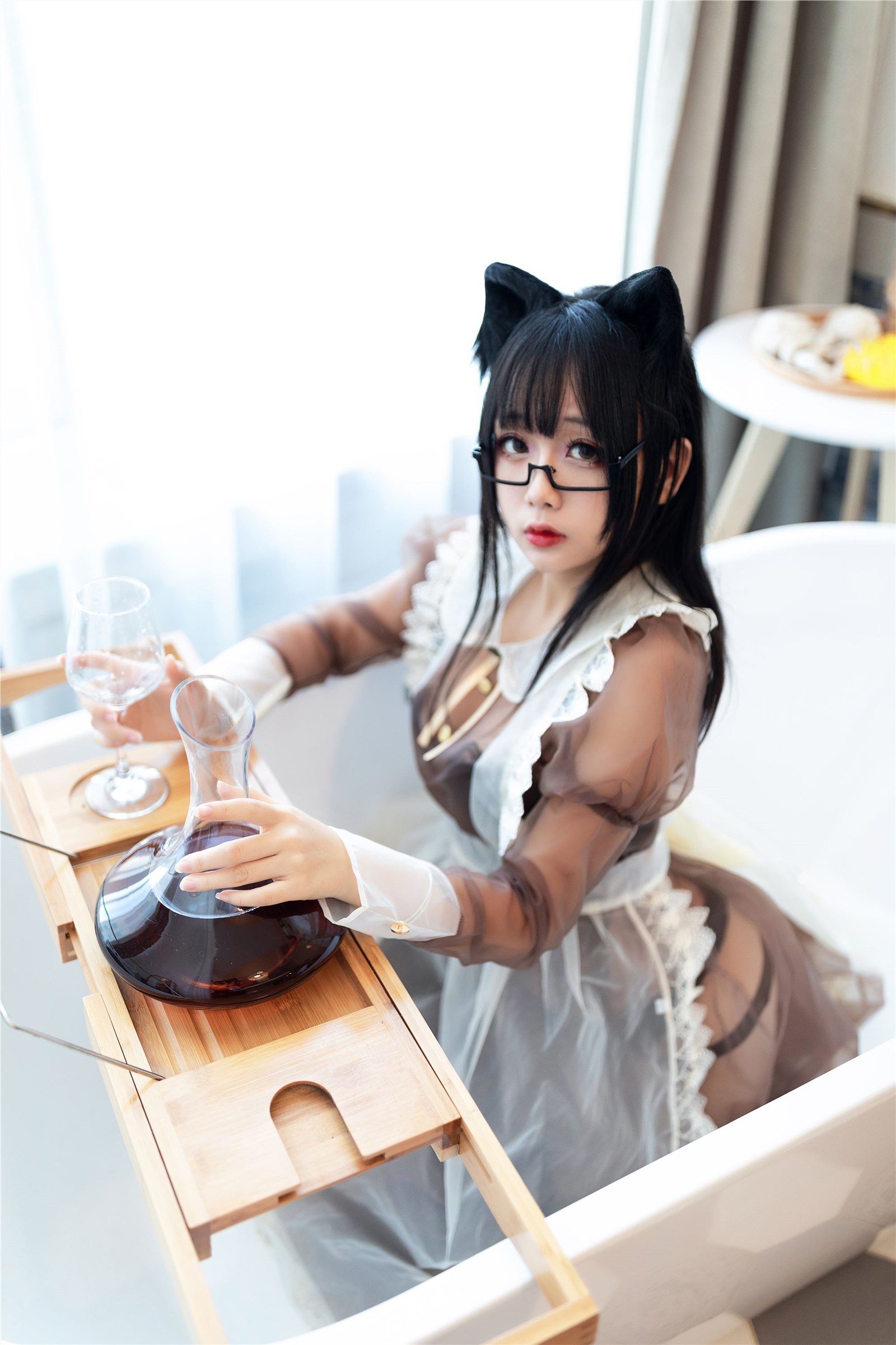 Ninejiao transparent maid(14)