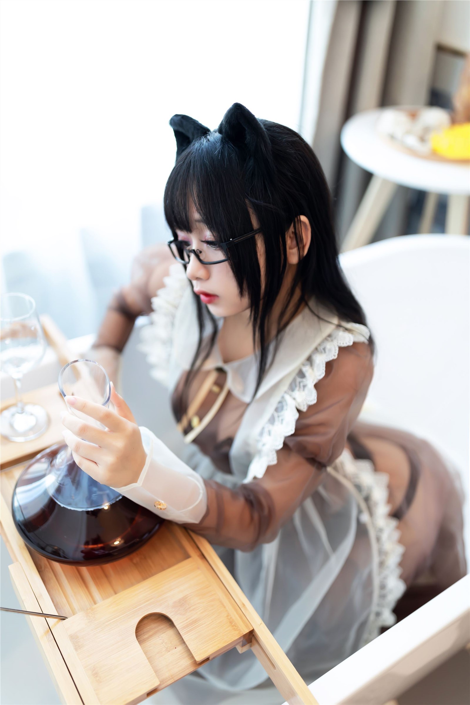 Ninejiao transparent maid(15)