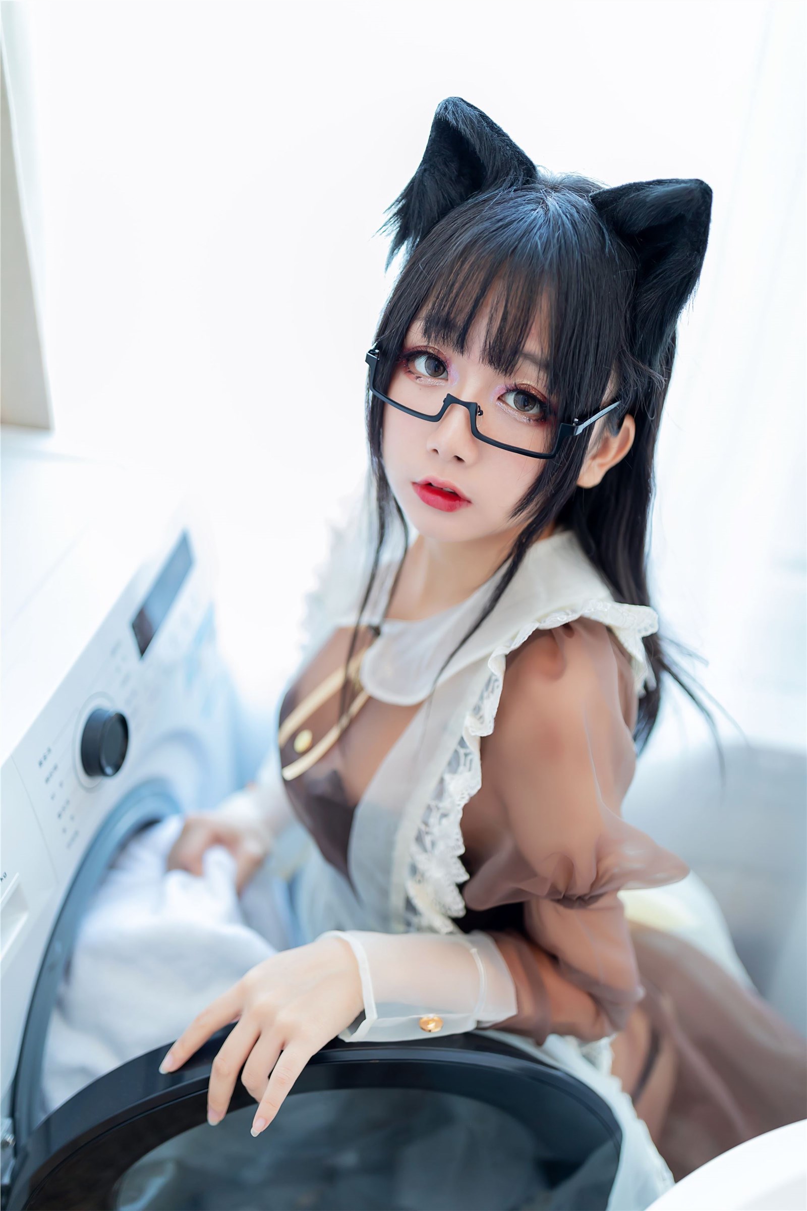 Ninejiao transparent maid(19)